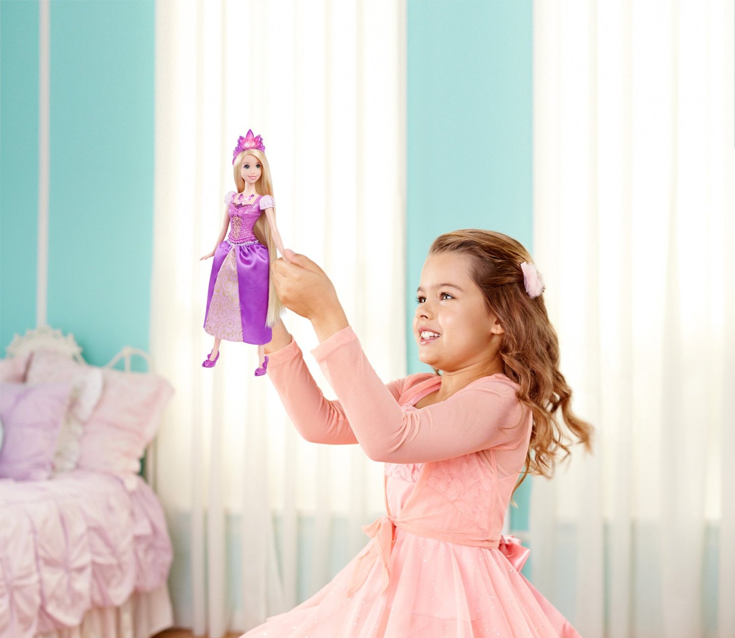 Кукла Рапунцель из серии Ослепительные Принцессы Диснея, 28 см., со светом  